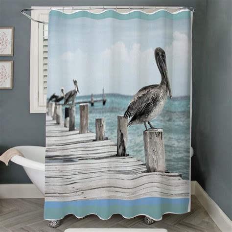 Pelicans Shower Curtain By Smilingbuddha Cafepress