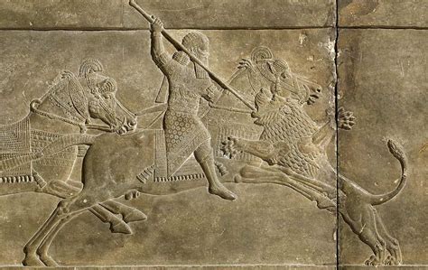 Ashurbanipal King Of Assyria Hunter Of Lions