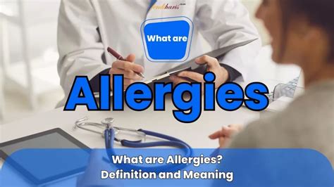 What Are Allergies Definition And Meaning Symptomps