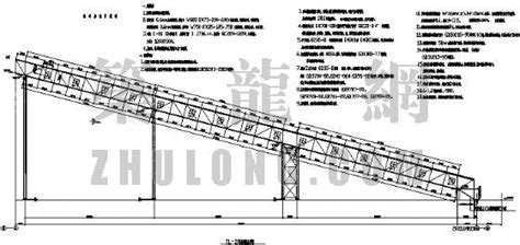 钢结构通廊结构施工图 钢结构施工图 筑龙结构设计论坛