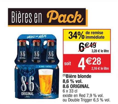 Promo Bi Re Blonde Vol Original Chez Cora Icatalogue Fr