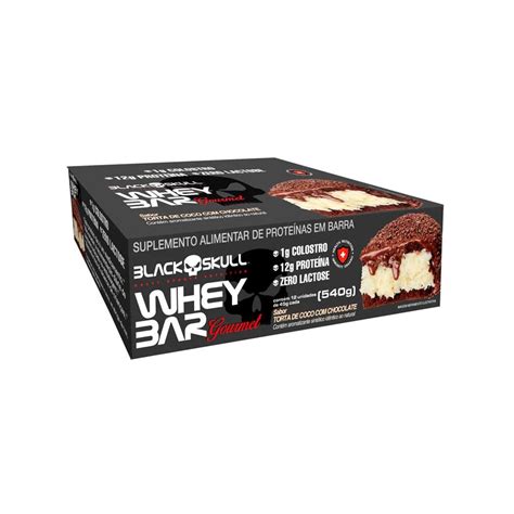 Barra De Prote Na Whey Bar Sabor Coco Chocolate Display