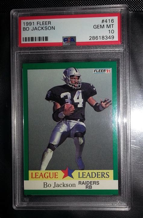 Auction Prices Realized Football Cards 1991 Fleer Bo Jackson