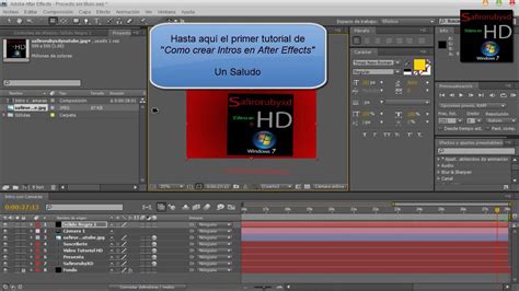 Como Crear Una Buena Intro 3d Con Adobe After Effects Cs4 Uso De