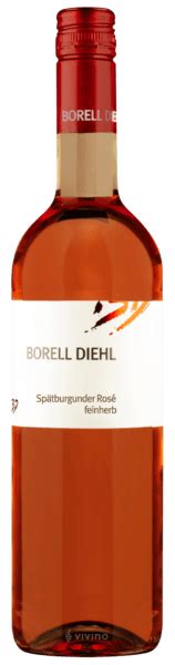 Borell Diehl Spätburgunder Rosé Feinherb Vivino US