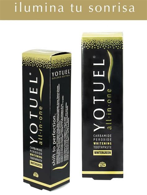 Nuevo dentífrico blanqueador Yotuel All In One Golden Edition - Gaceta ...