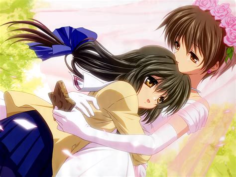 Download Kouko Ibuki Fuuko Ibuki Anime Clannad 4k Ultra Hd Wallpaper