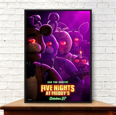 Five Nights At Freddy's 2023 Movie Poster sold by Cally Opponent | SKU ...