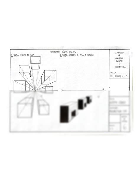 Solution Planos Arquitect Nicos De Perspectivas Studypool