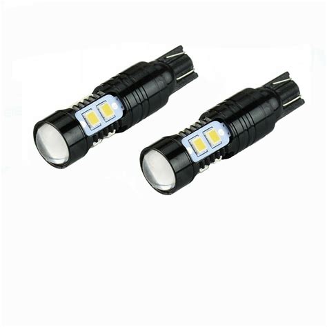 X White Led Fog Driving Drl Light Bulbs Fits Cadillac Escalade