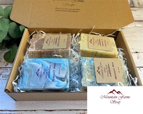 Luxury Men's Soap Gift Set - Mountain Farms Soap