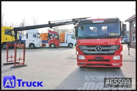 Mercedes Benz Actros Mp Hiab Kran Lift Lenkachse