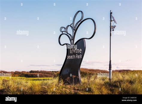 Irvine Beach Park, Irvine, Ayrshire, Scotland, UK Stock Photo - Alamy