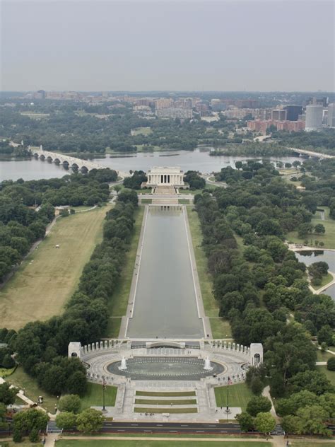 Lincoln Memorial from the Washington Monument, Washington DC - Lost New ...