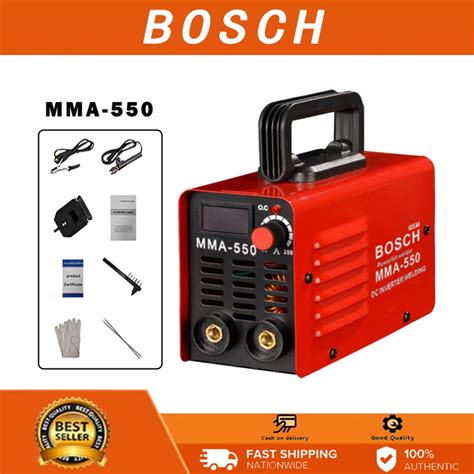 Bosch Electric Welding Machine Mma 550 Portable Igbt Inverter Welding