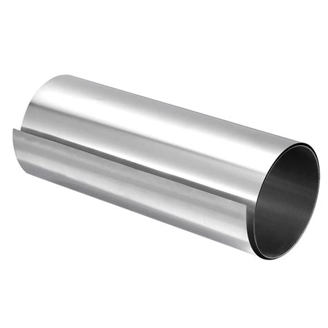 Stainless Steel Foil Roll Mm X Mm X M Polished Finish Metal