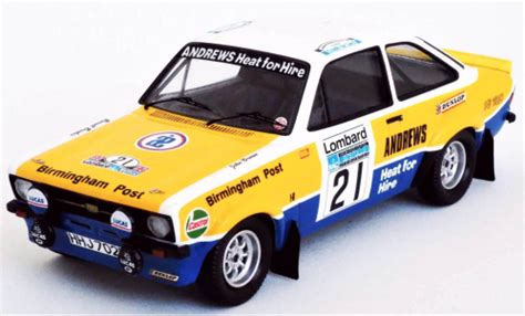 Modellino In Miniatura Ford Escort Trofeu Mkii Rs Rhd No