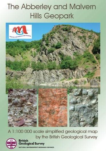 Geological Map of the Abberley and Malvern Hills Geopark | Abberley and ... 