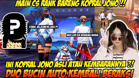 24 JAM MAIN CS BARENG KOPRAL JONO ASLI ATAU KEMBARANNYA AUTO JADI