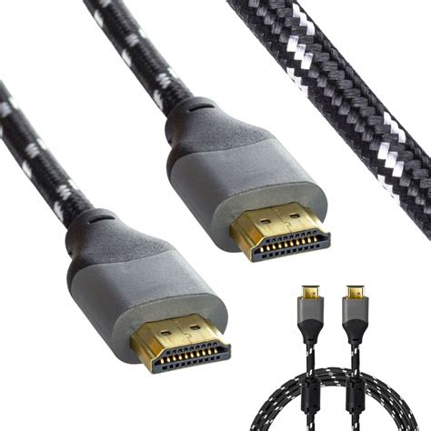 Kabel Hdmi Hdmi Mocny Gruby PrzewÓd 20 High Speed 4k Uhd 3d 48 Bit