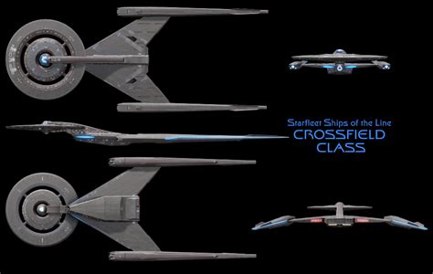 Crossfield Class Starship High Resolution By Enethrin On Deviantart