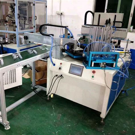 Automatic Plastic Ruler Screen Printing Machine With Led Uv Curing System