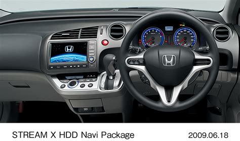 Interior honda stream 2005