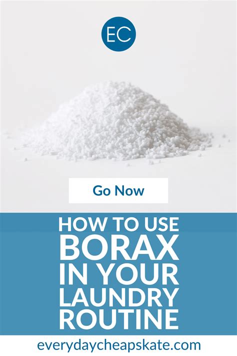 6 Reasons Why Borax Should Be In Every Laundry Room Everyday Cheapskate