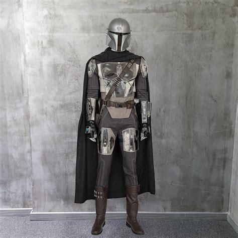 Der Mandalorian Kost M Cosplay Anzug Star Wars F R Erwachsene Etsy