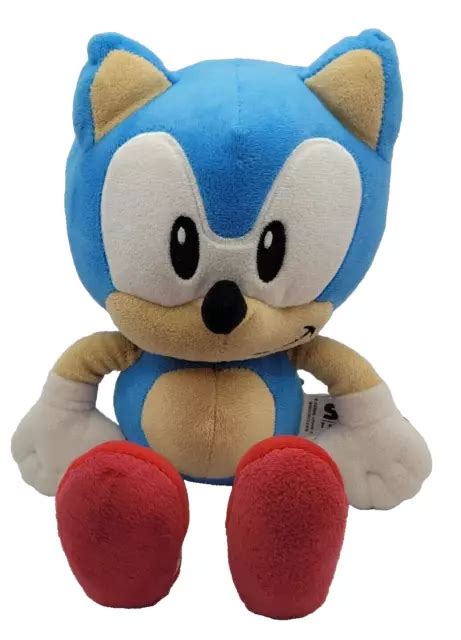 Sega Sonic The Hedgehog Cuddly 12plush Soft Toy Teddy Sonic By Sega £