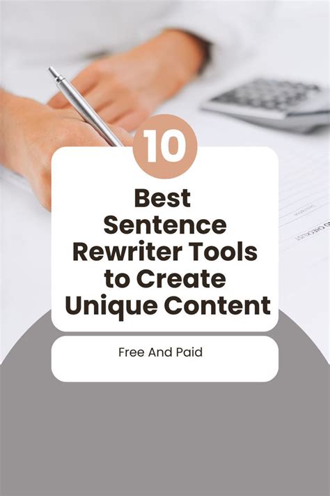 Best Rewriting Tools Tried And Tested Good Sentences Sentences