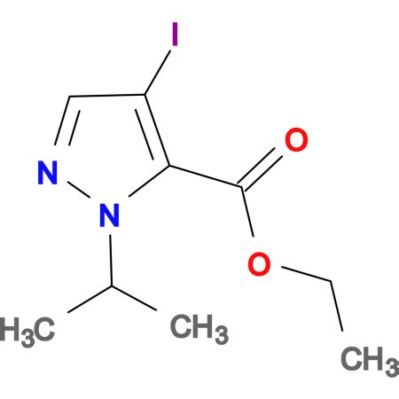 Ethyl 4 Iodo 1 Isopropyl 1H Pyrazole 5 Carboxylate 10 509286