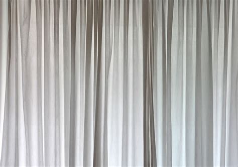 Hd Wallpaper White Window Curtain Background Grey Curtains Fabric