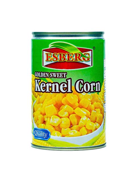 Esberg Whole Kernel Corn 24 X 425gm Edibles