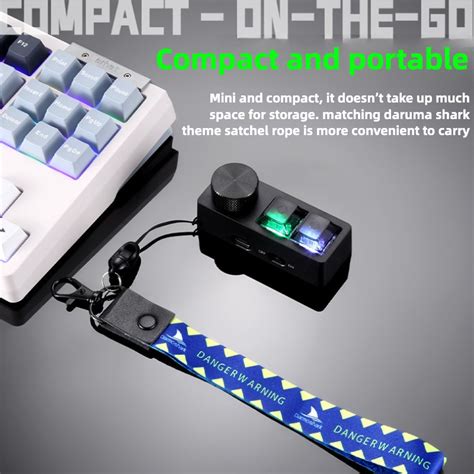 Darmoshark K Pro Dual Button Custom Keypad Three Mode Bluetooth Wireless Mechanical Keyboard Hot