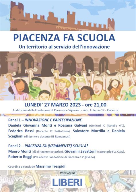 Piacenza Fa Scuola Piacenza Fondazione Piacenza Vigevano