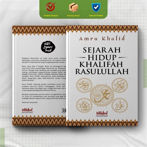 Jual Sejarah Hidup Khalifah Rasulullah Original Edisi Terbaru