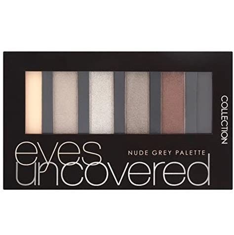 Collection Eyes Uncovered Eyeshadow Palette Nude Grey Colour Zone Cosmetics