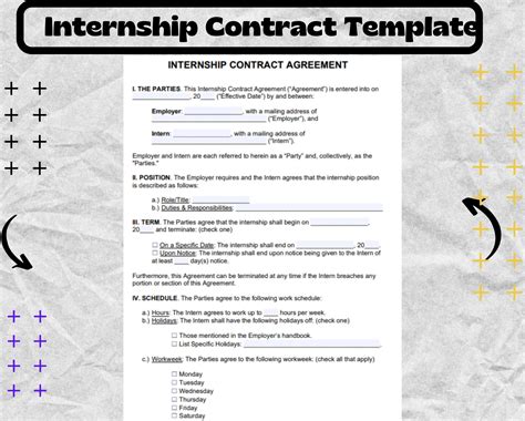 Unpaid Internship Agreement Template