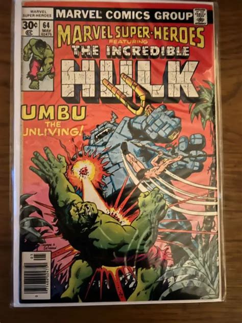 Marvel Super Heroes Featuring The Incredible Hulk Marvel Comics Eur