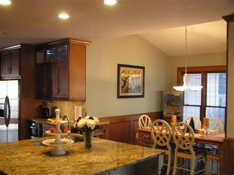 Paint Trim Oak Cabinets For Modern Kitchen