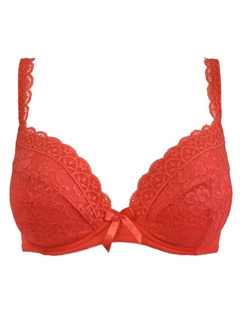 Pour Moi Rebel Padded Plunge Bra Belle Lingerie