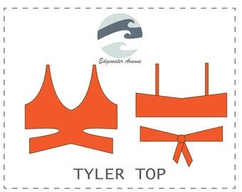 DIY Drawstring Bikini Bottoms PDF Sewing Pattern Etsy