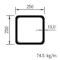 Hot Finished Square Hollow Sections