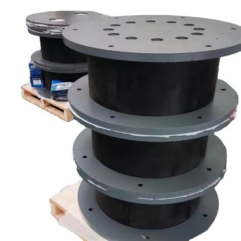 Laminated Natural Rubber Bearing Seismic Isolator China Rubber