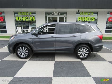 Modern Steel Metallic Honda Pilot Ex L Photo