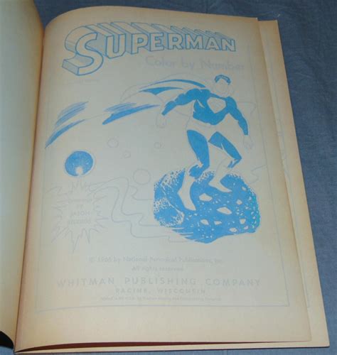 Sold Price Superman Coloring Books Whitman July