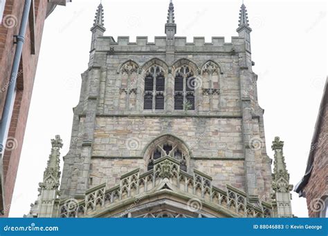 St Mary`s Church Lace Market District Nottingham Stock Image Image