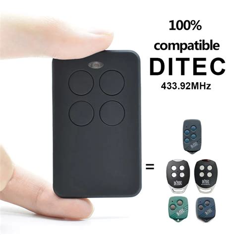 Ditec Bixlp Ditec Bixls Compatible Clone Remote Control Replacement