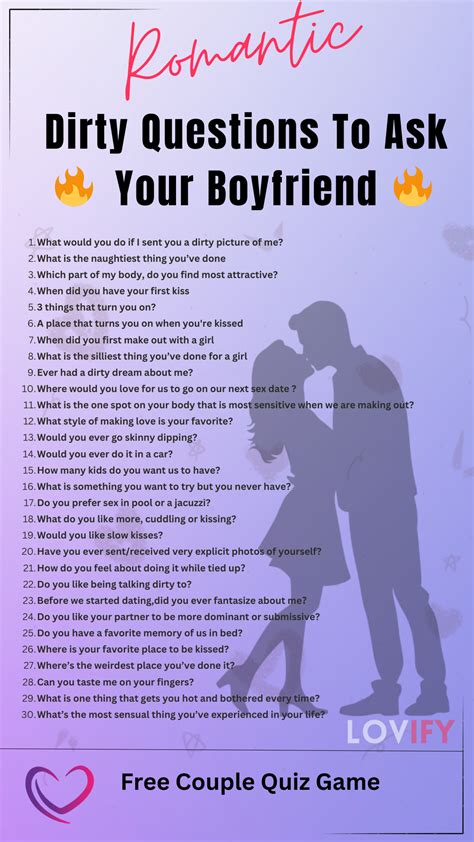 Pin On Dirty Juicy Questions To Ask Your Boyfriend